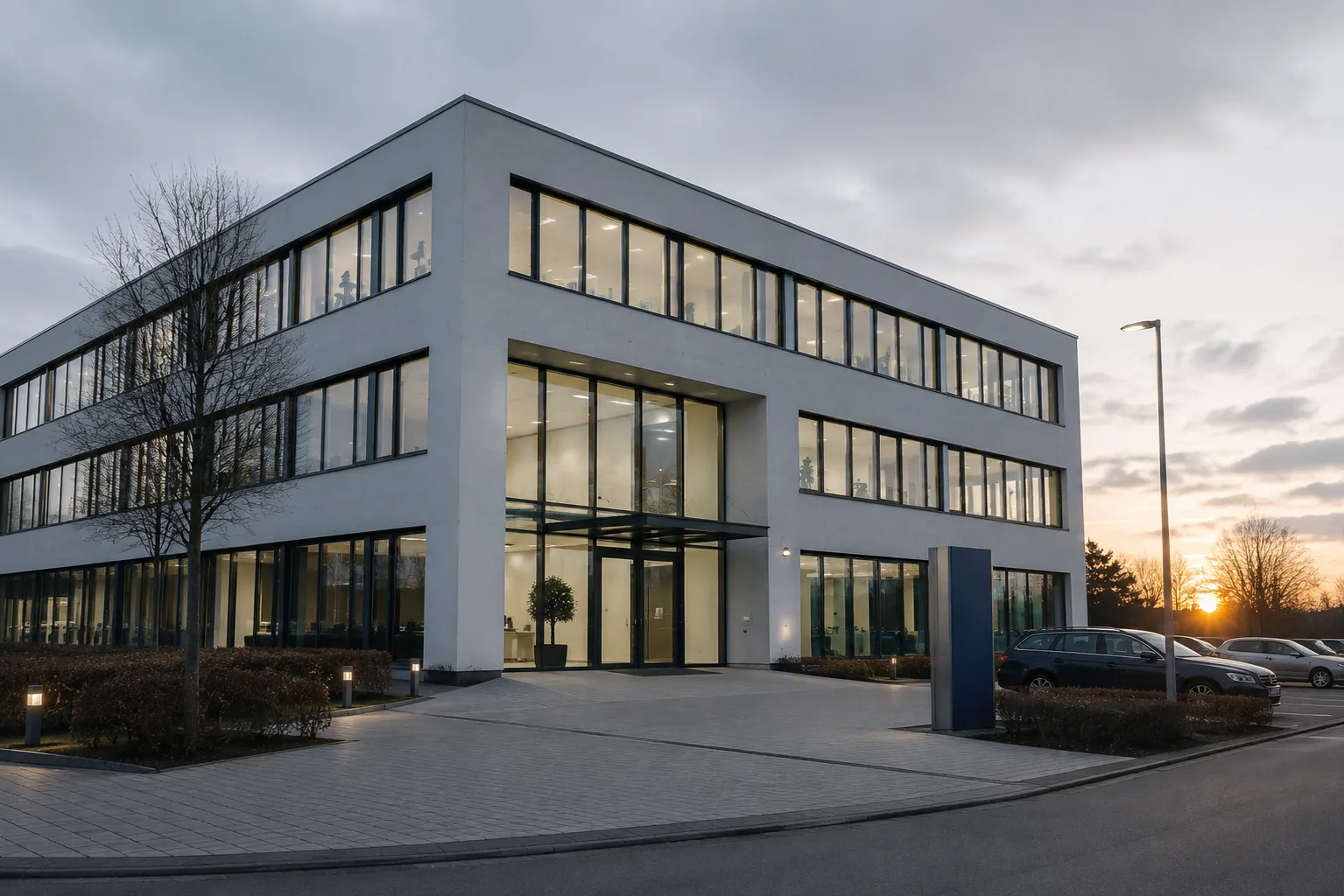 Firmengebäude von MSR-Innovations in Kulmbach.