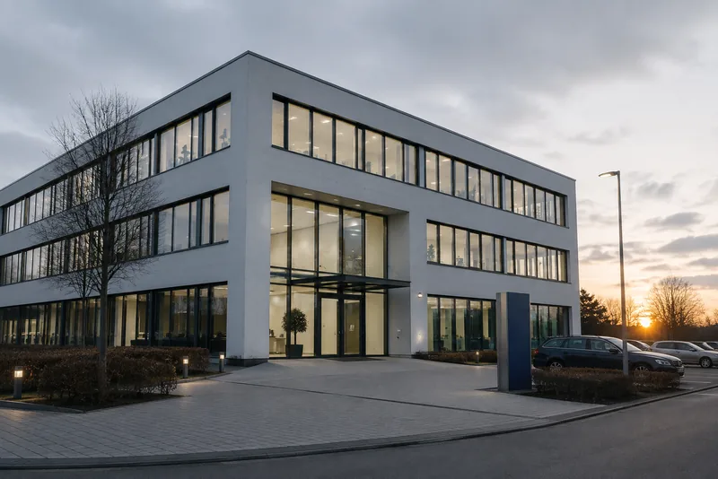 Firmengebäude von MSR-Innovations in Kulmbach.